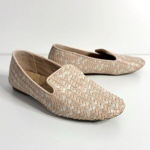 BIRDIES Starling Flats Basketweave Pale Blush